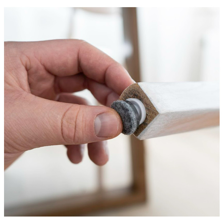 Podkładki pod meble, wielokrotnego użytku do podłóg z twardego drewna