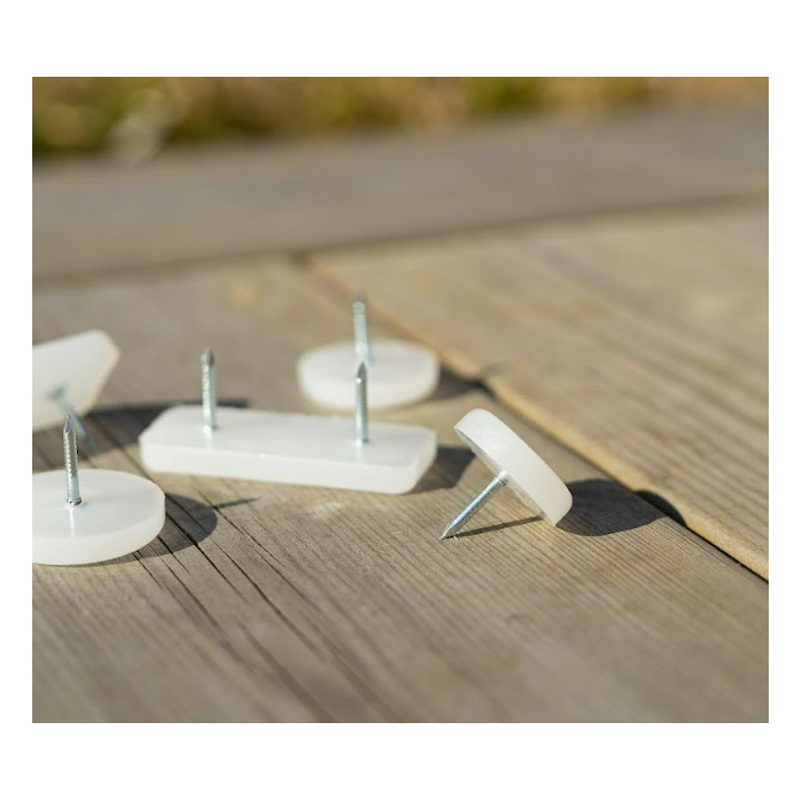 Prowadnice meblowe, prowadnice do krzeseł z gwoździami