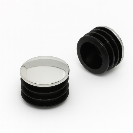 Zaślepki nóg krzeseł, wewnętrzne ślizgacze meblowe z metalowym spodem Zaślepki nóg krzeseł, wewnętrzne ślizgacze meblowe z metalowym spodem