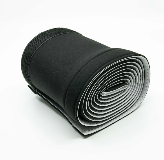 Kabelstrumpa, kabelhållare med kardborreband