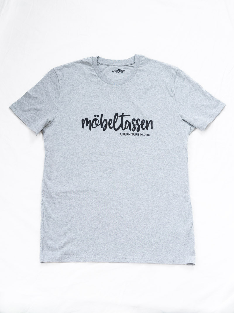 T-shirt, gråmelerad