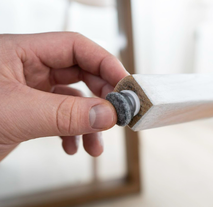 Podkładki pod meble, wielokrotnego użytku do podłóg z twardego drewna