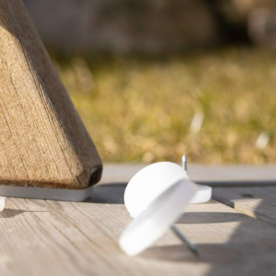 Prowadnice meblowe, prowadnice do krzeseł z gwoździami