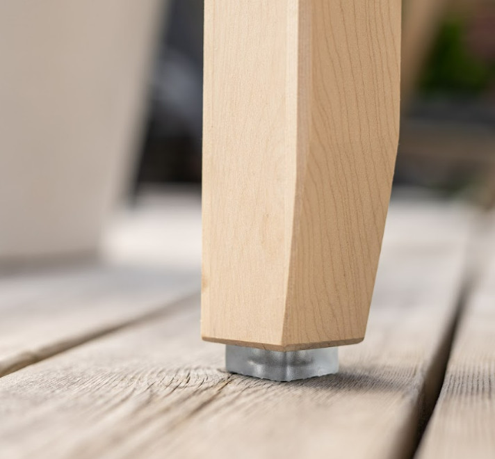 Antypoślizgowe przezroczyste podkładki pod meble, gumowe ze śrubą