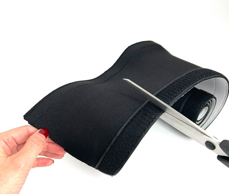 Uchwyty na kable, skarpety na kable z rzepem