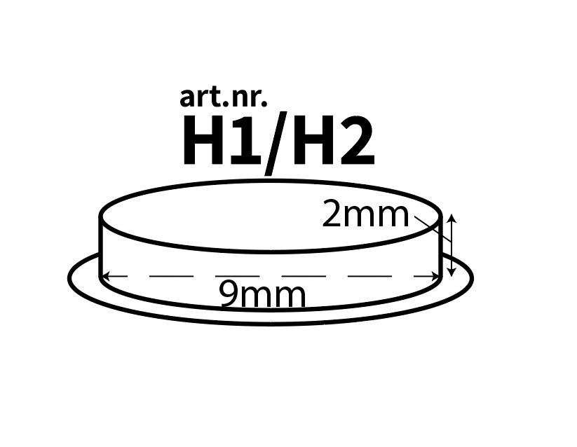 Podkładki silikonowe do wyważania i ochrony mebli