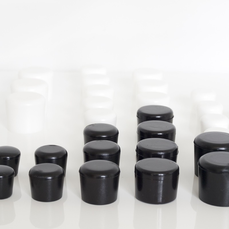 Golvskydd stol, utvändigt rörskydd