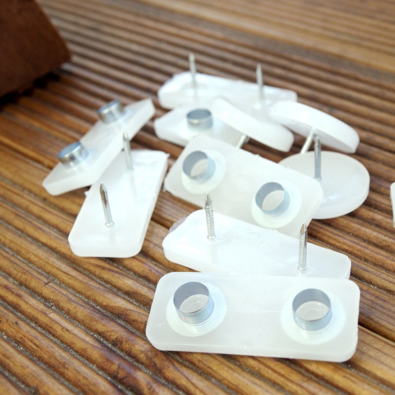 Möbeltassar plast, för utomhusmöbler med rörnit